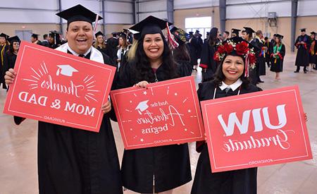 UIW education students at graduation now alumni